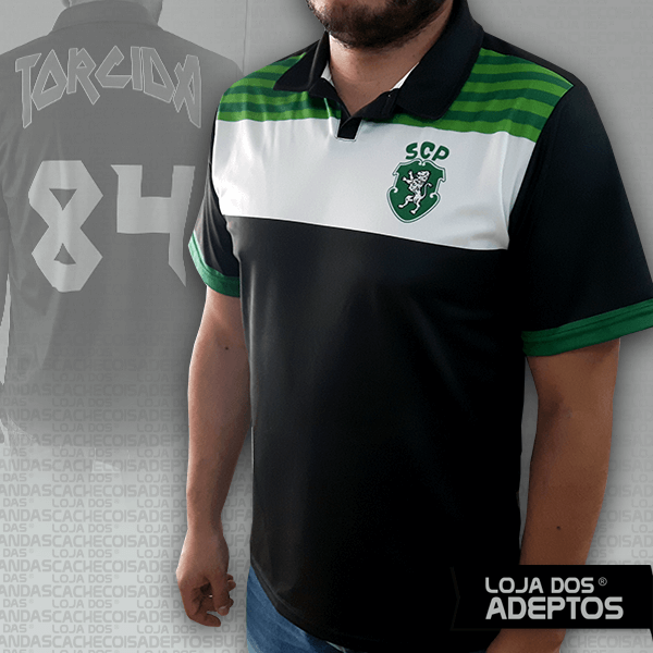 Polo Poliester Torcida Verde 84